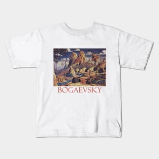 Memories of Mantegna (1910) by Konstantin Bogaevsky Kids T-Shirt